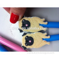 factory price well design cute sheep shape rubber topper pencil